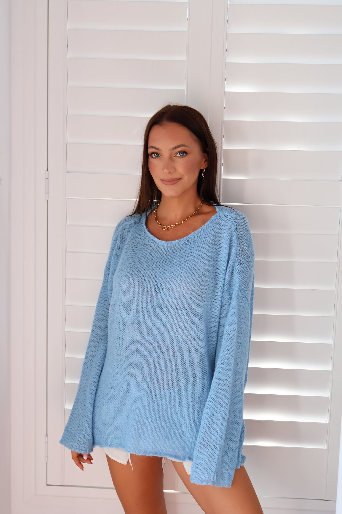 Haven Jumper - Blue