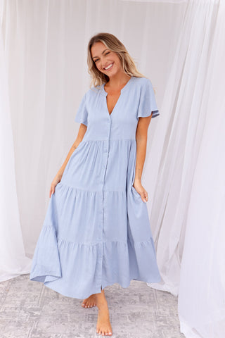 Olive Midi - Blue