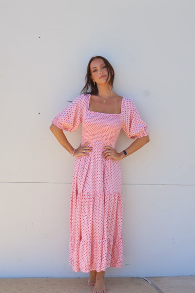 Polka Dot Maxi