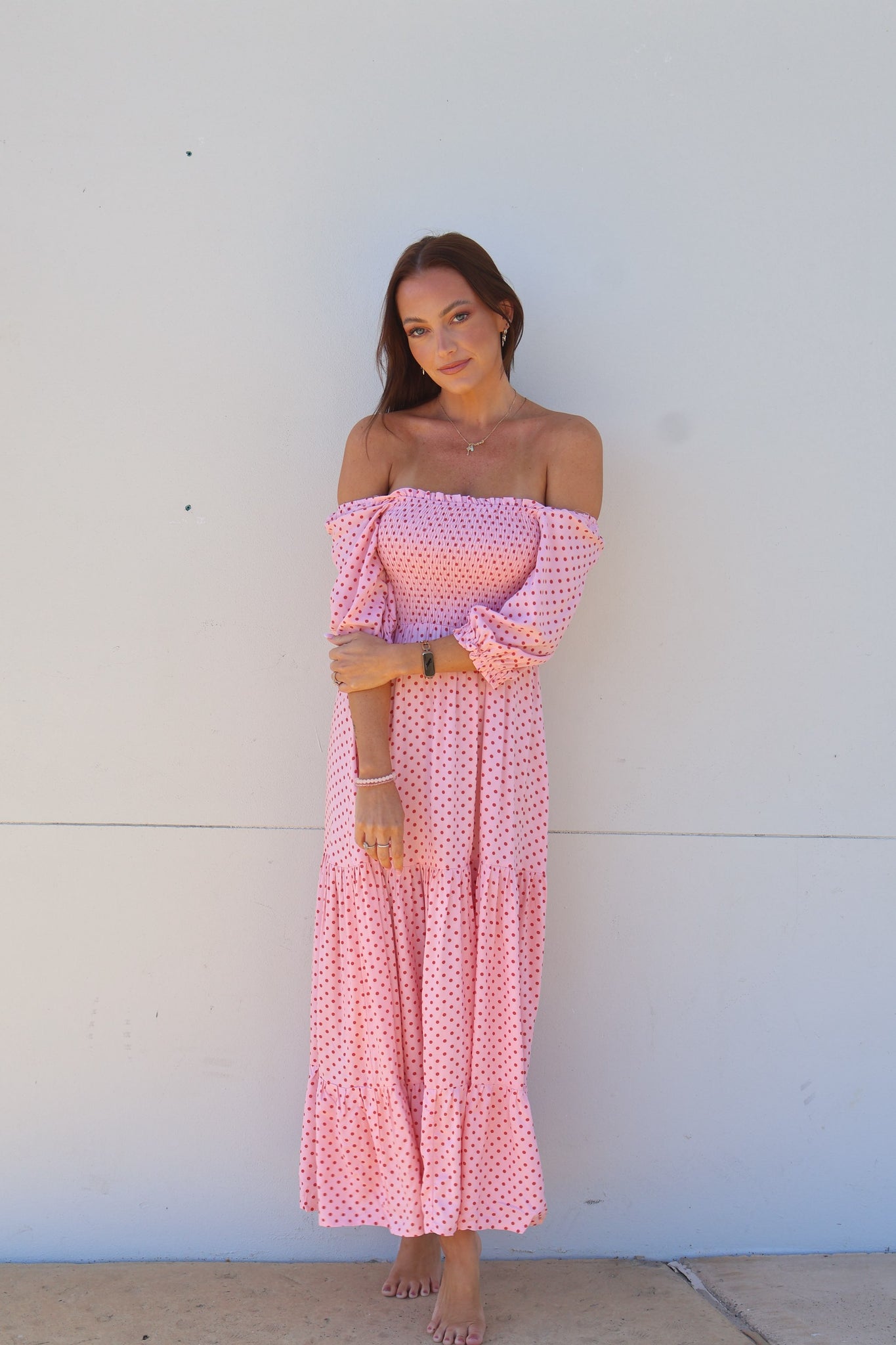 Polka Dot Maxi