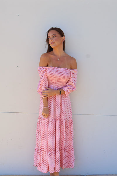 Polka Dot Maxi