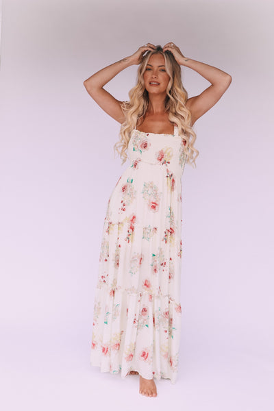 Baby Doll Maxi - Exclusive Floral Dream Print