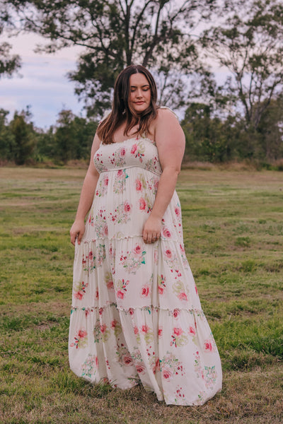 Baby Doll Maxi - Exclusive Floral Dream Print