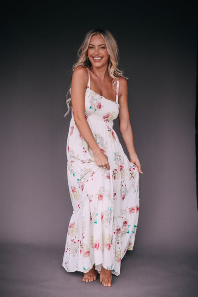 Baby Doll Maxi - Exclusive Floral Dream Print